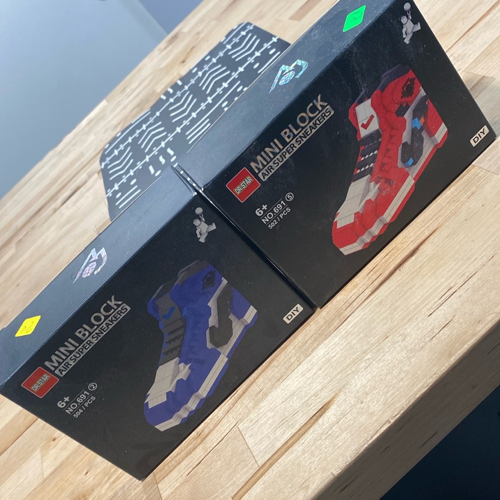 Mini block Lego Jordan Sneakers